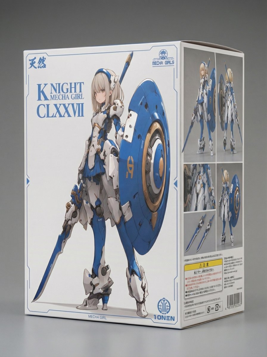 E-commerce Main Image - Plastic Model Kit Packaging Generation Prompt - Image 4